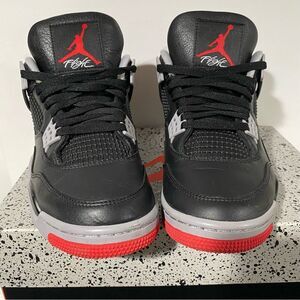 Nike Air Jordan 4 Retro Bred Reimagined Men's Size 9